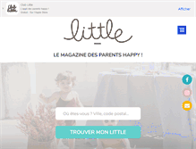 Tablet Screenshot of lesitedelittle.com